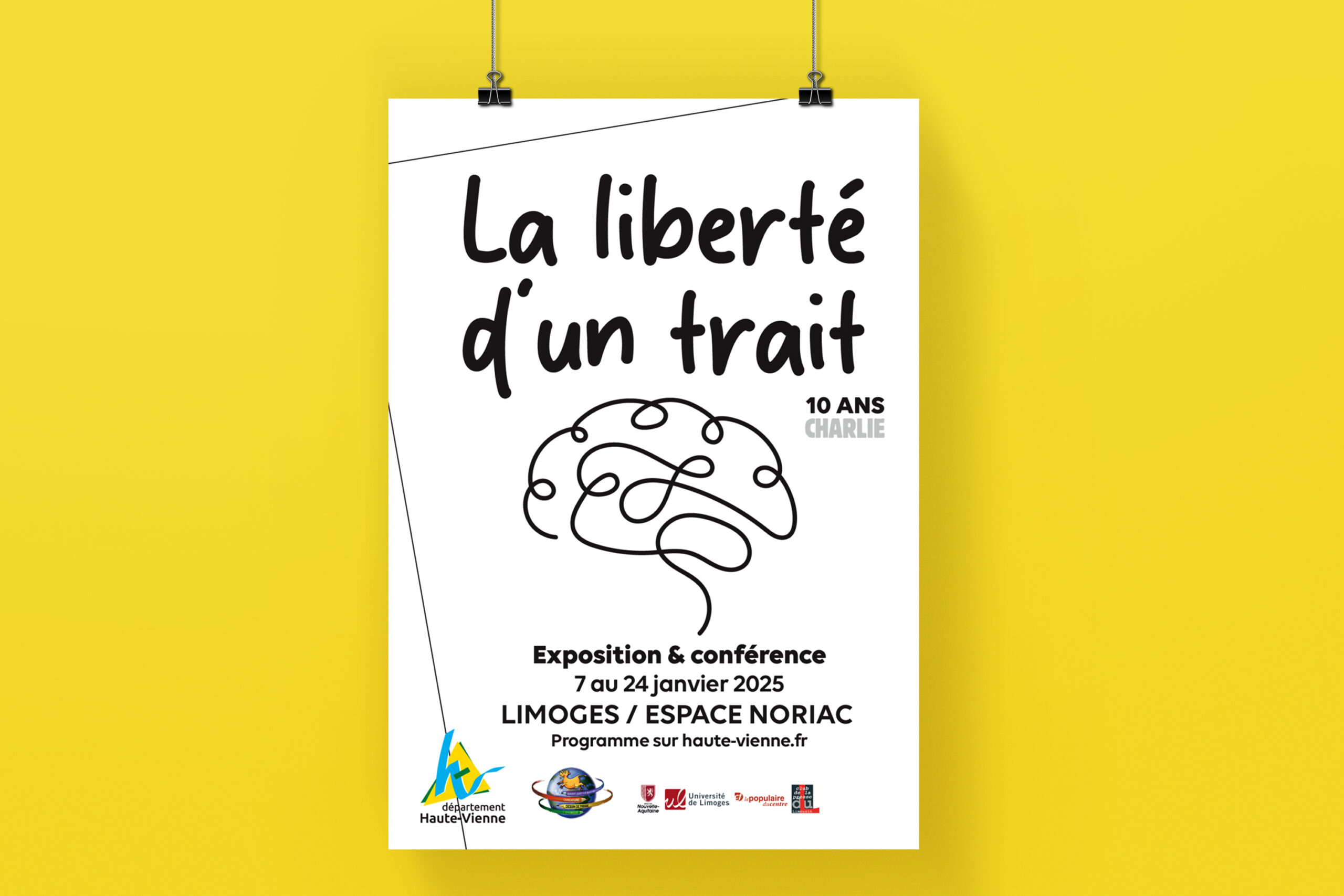 La liberté d'un trait - 10 ans Charlie Hebdo